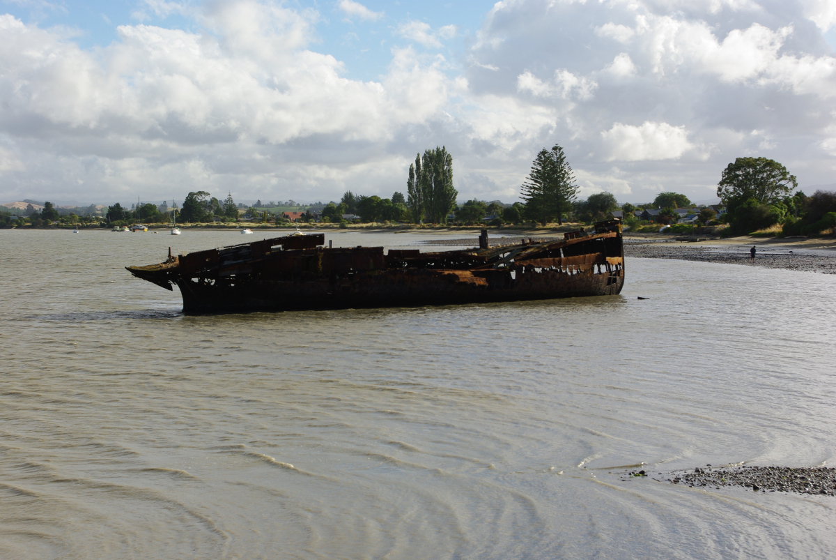08 02-Schiffswrack-in-Motueka